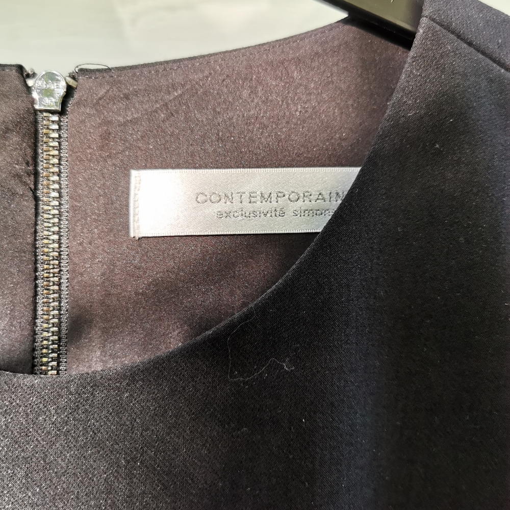 3/25$ Elegant Fit Little Black Dress - Picture 2 of 3